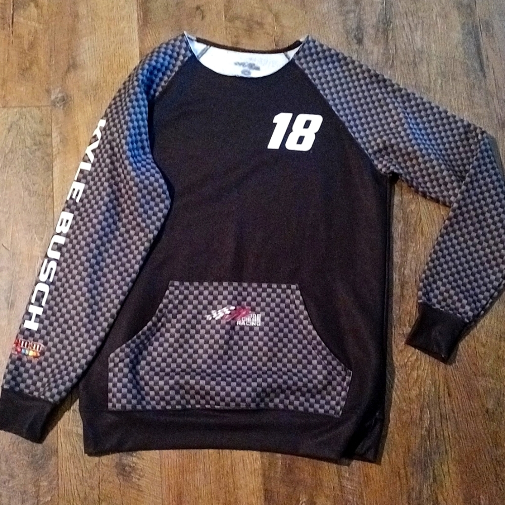 Black and Gray Sweatshirt